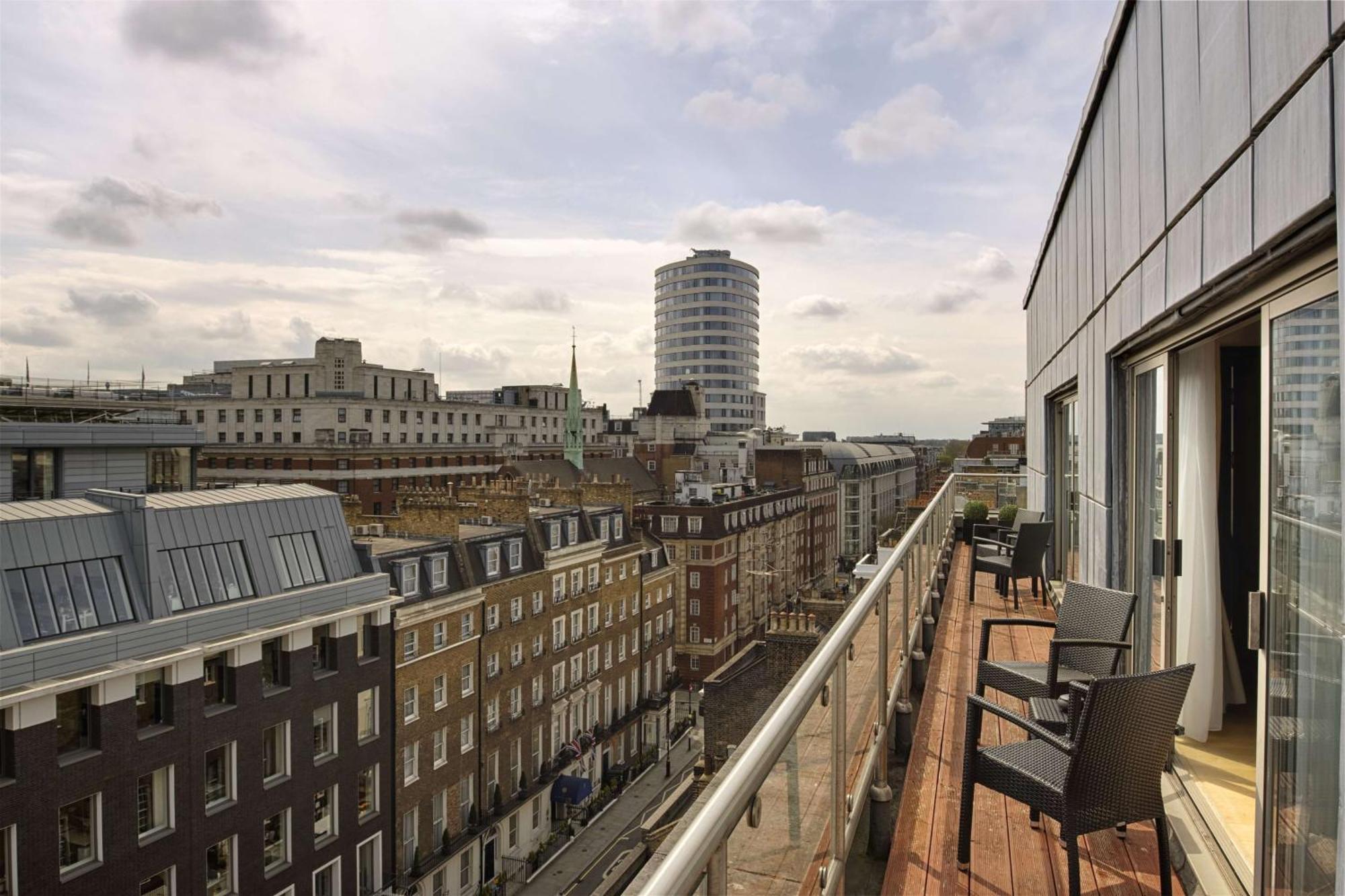 Hyatt Regency London - The Churchill Luaran gambar View from the balcony of a penthouse apartment at The Atlas